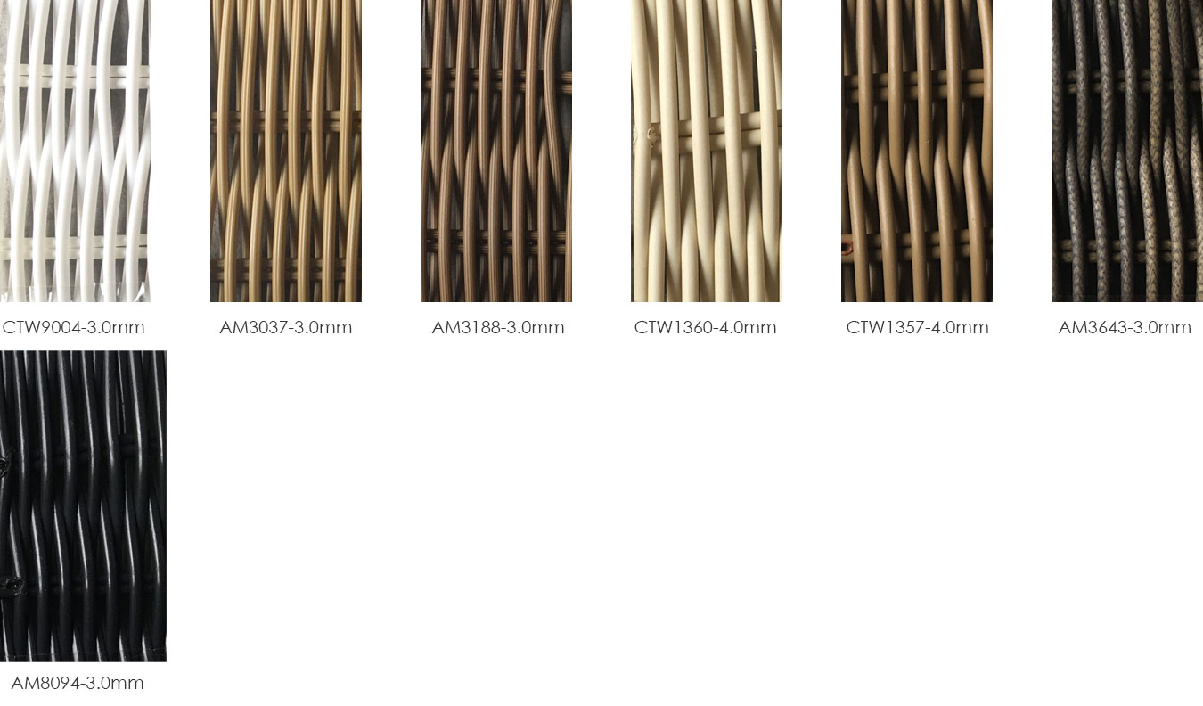 round-rattan round rattan color