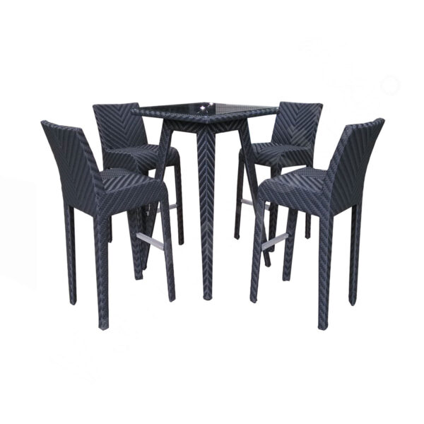 Balcony High Table And Chairs Bar Height Bistro Table And Chairs Outdoor