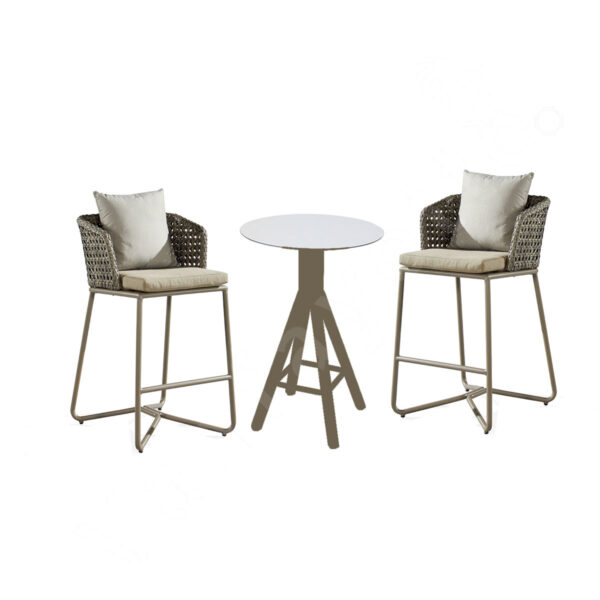 Bar Height Patio Bistro Set