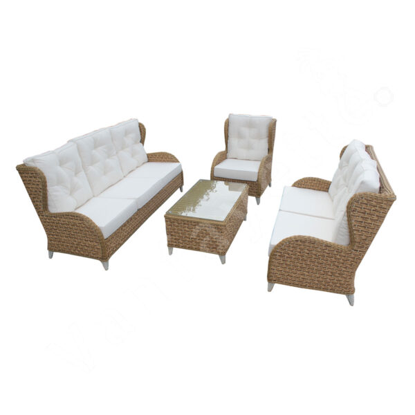 4 Piece Garden Sofa Set