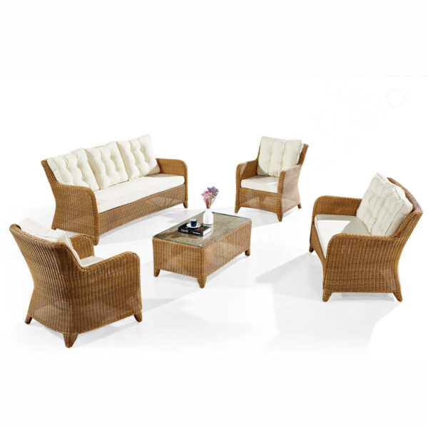 5 Piece Garden Sofa Set