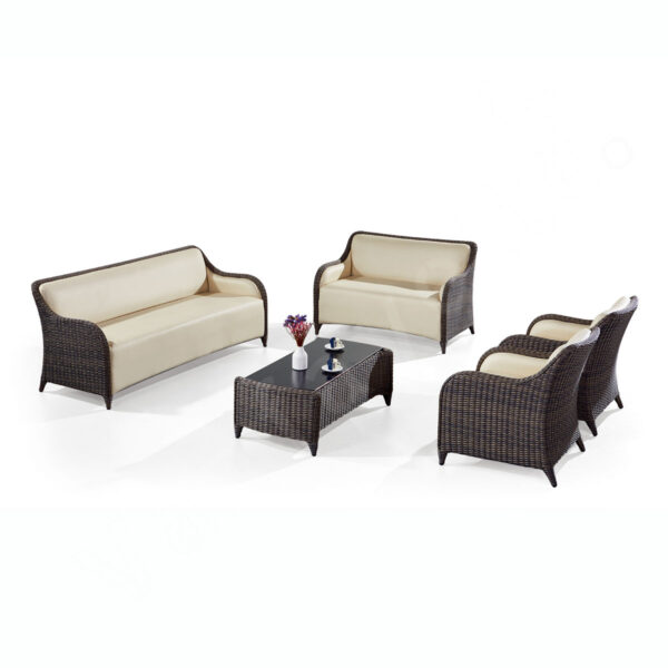 7 Seater Rattan Garden Sofa Set
