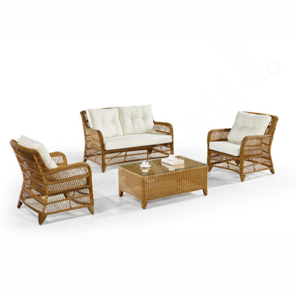 Garden Furniture 4 Seater Rattan