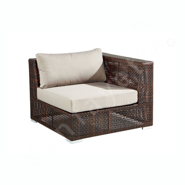 Brown Outdoor Corner Sofa