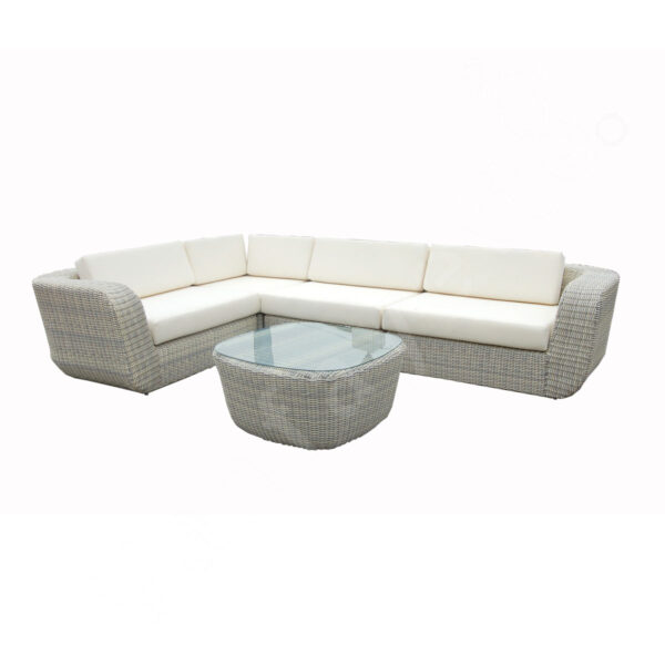 5 Piece Outdoor Sectional Sofa Set