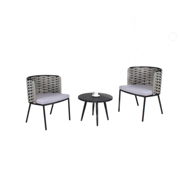 2 Chair And Table Outdoor Set
