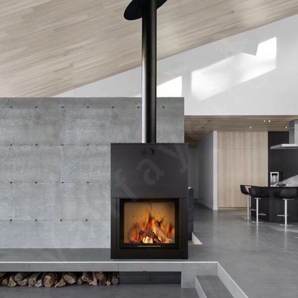 big wood burning stove