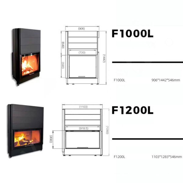 big wood burning stove