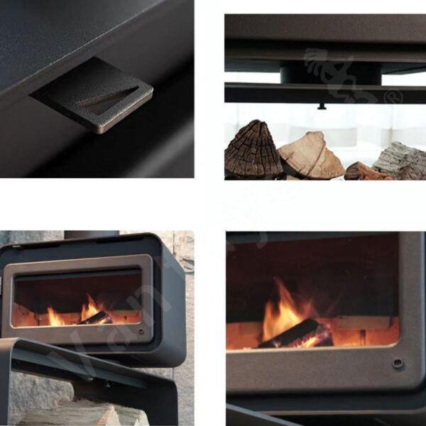 log burner wood storage