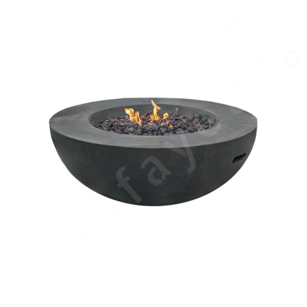 42 Inch Round Propane Fire Pit – CE Certified Best Round Propane Fire Pit for Outdoor Spaces