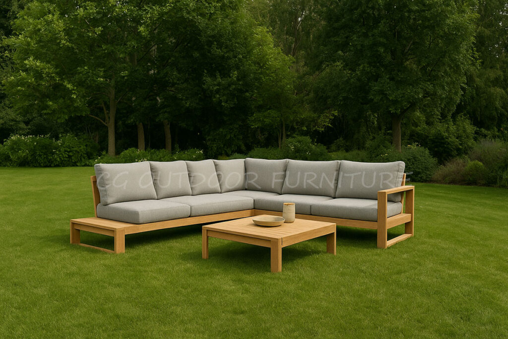 Modern garden furniture set from a trusted supplier