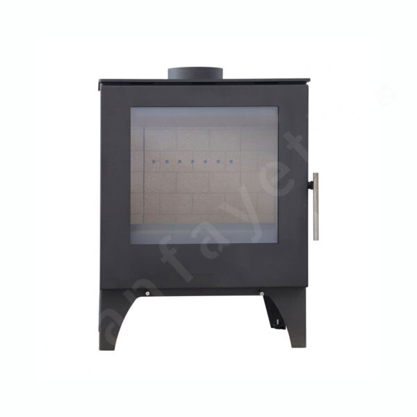 Compact Indoor Log Burner – Stylish Indoor Chiminea Fireplace for Small Spaces - Image 2