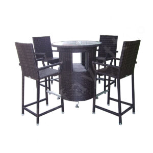 Bar Height Deck Table And Chairs Bar Height Dining Table Set Outdoor