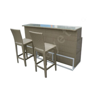 Bar Height Outdoor Dining Set Bar Table And Chairs For Outdoors