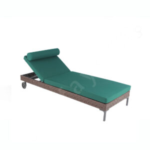 All Weather Wicker Chaise Lounge