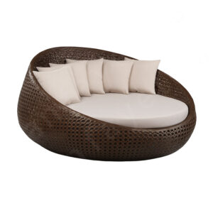 Round Day Bed Outdoor – Best Outdoor Daybed for Hotels, Beaches & Luxury Retreats
