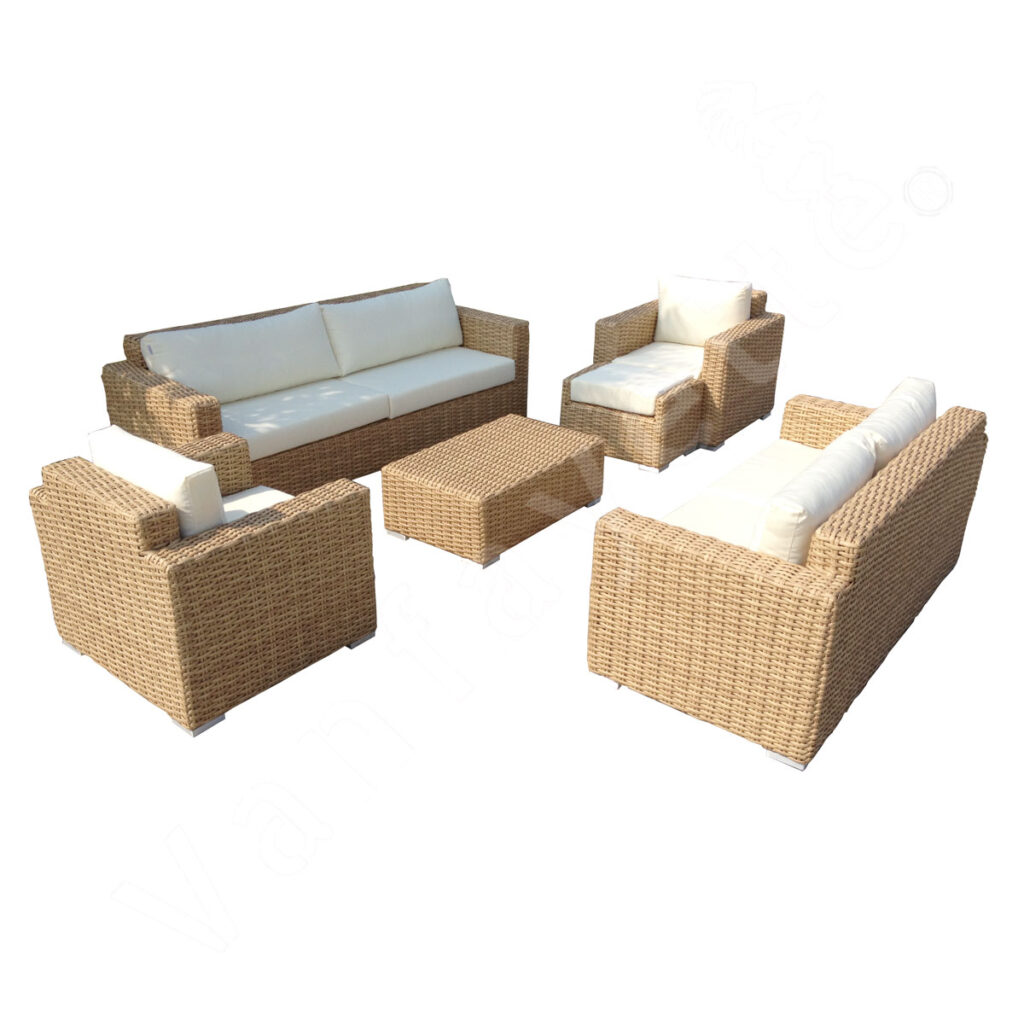 6 Seater Garden Sofa Backyard Patio Couch