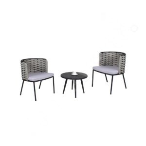 2 Chair And Table Outdoor Set