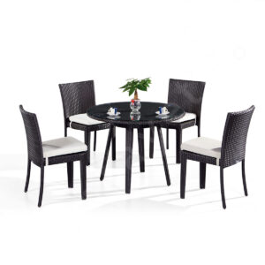 4 Chairs And Table Patio Set 4 Chair Garden Set