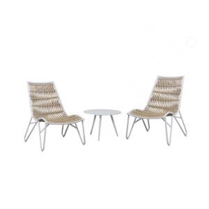 2 Chair Outdoor Table Set