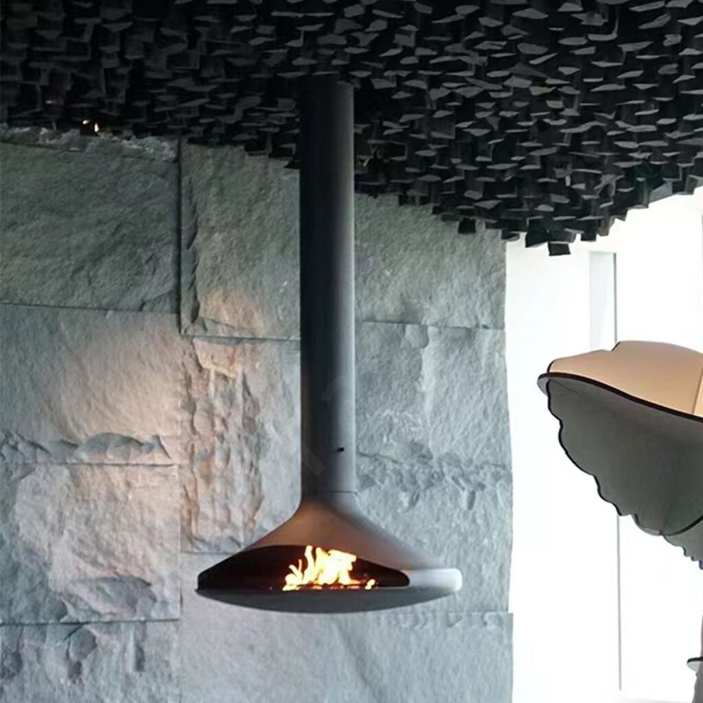 hanging wood burner