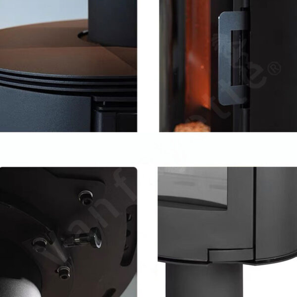 contemporary wood burners