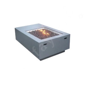 modern freestanding outdoor gas fireplace with glass panels and weather resistant design, ideal for eco-friendly backyard heating and luxury hotel terraces