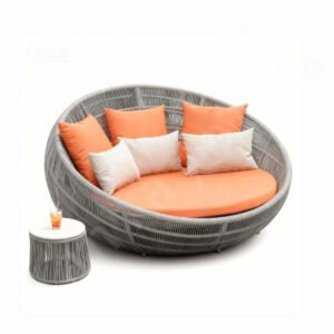 Round Outdoor Daybed Poolside Daybed